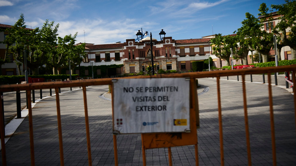 Casa de Misericordia de Pamplona durante la crisis del coronavirus. PABLO LASAOSA