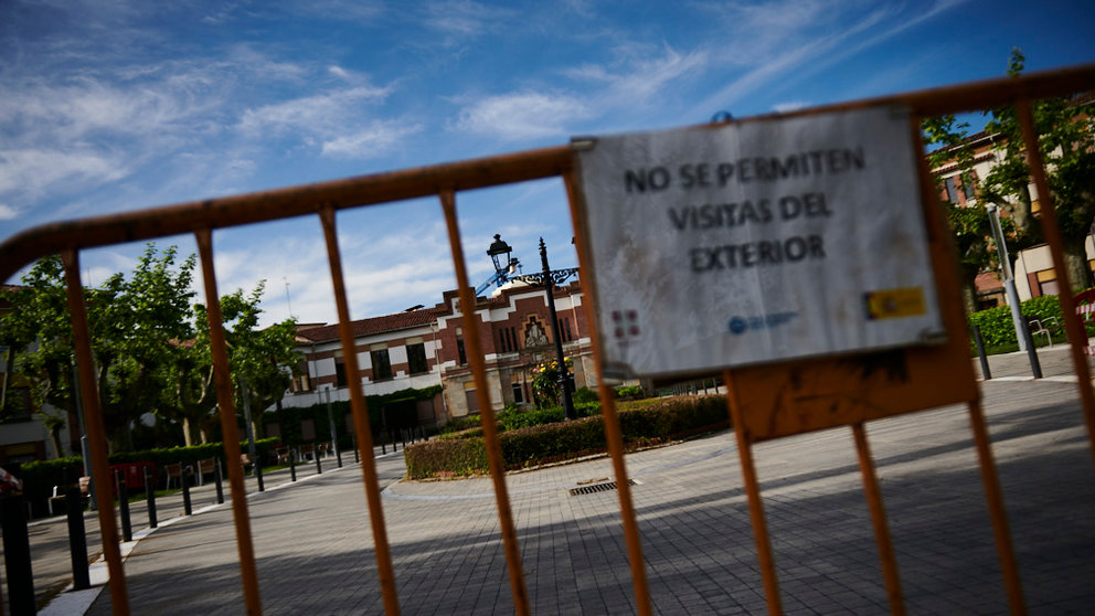 Casa de Misericordia de Pamplona durante la crisis del coronavirus. PABLO LASAOSA