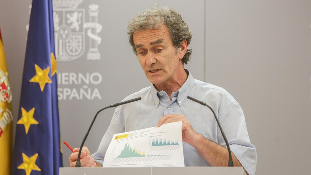 El director del Centro de Coordinación de Alertas y Emergencias Sanitarias (CCAES), Fernando Simón, en Madrid (España), a 29 de junio de 2020. EUROPA PRESS