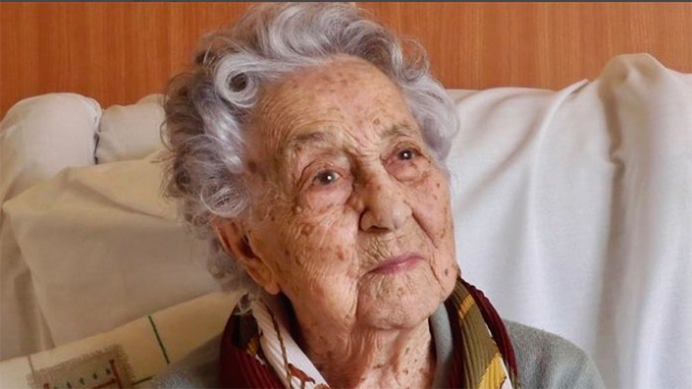 María Branyas, la mujer más longeva de España y superviviente de coronavirus