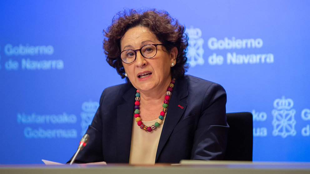 La consejera de Derechos Sociales, Mari Carmen Maeztu. GOBIERNO DE NAVARRA