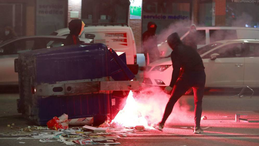 Disturbios en Burgos. EFE