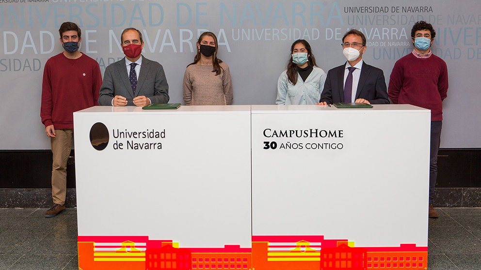La Universidad de Navarra y Campus Home cierran un acuerdo para becas. UNIVERSIDAD DE NAVARRA