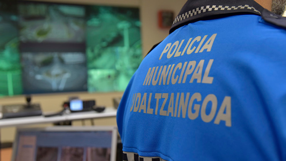Policía Municipal de Pamplona. ARCHIVO