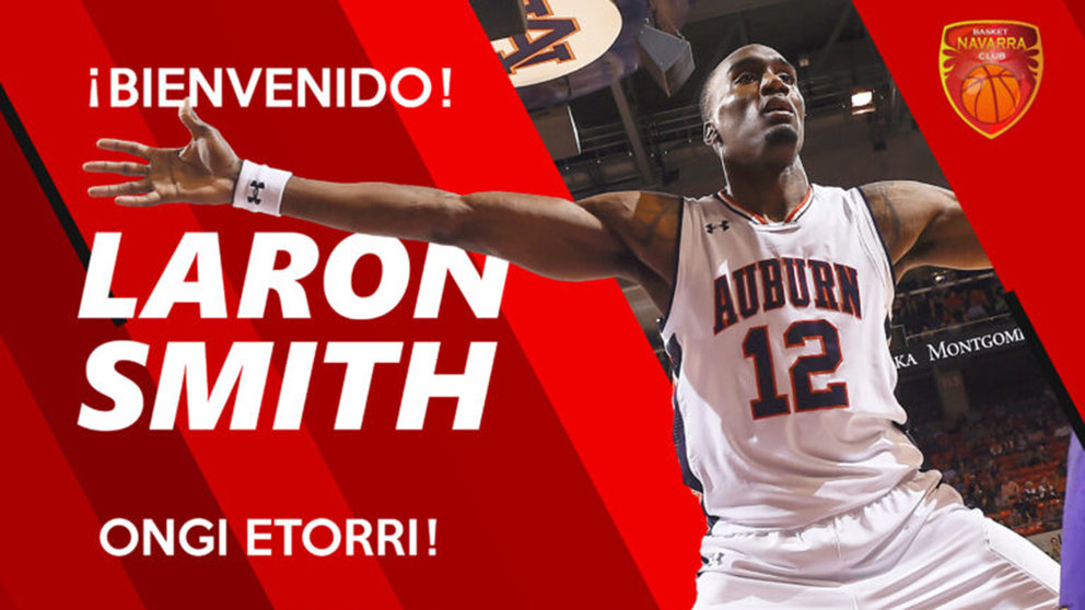Laron Smith es nuevo jugador del Basket Navarra