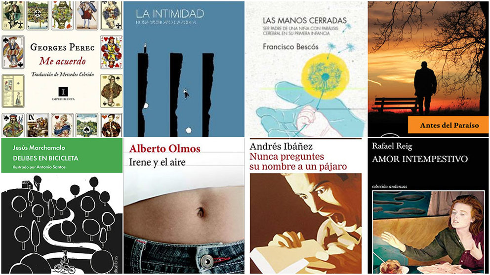 Algunos de los libros seleccionados por Eduardo Laporte en 2020.