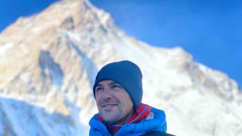 Sergi Mingote, durante su estancia en el K2. Foto: Instagram (sergimingote)