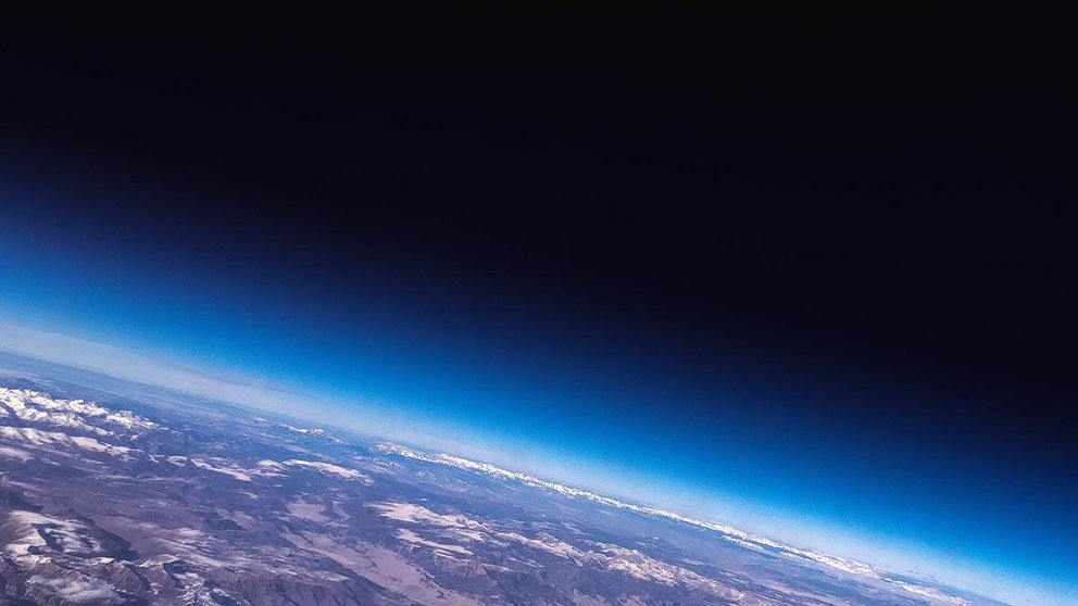 Vista de la Tierra desde el espacio. ARCHIVO