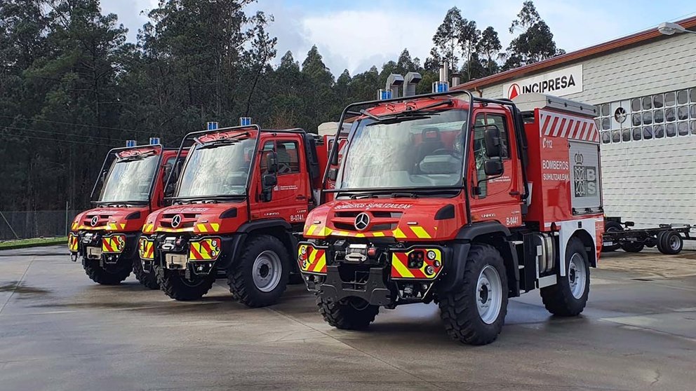 08/04/2021 Nuevos vehículos de los parques de bomberos de Tafalla, Estella y Oronoz
ESPAÑA EUROPA SOCIEDAD NAVARRA
GOBIERNO DE NAVARRA
