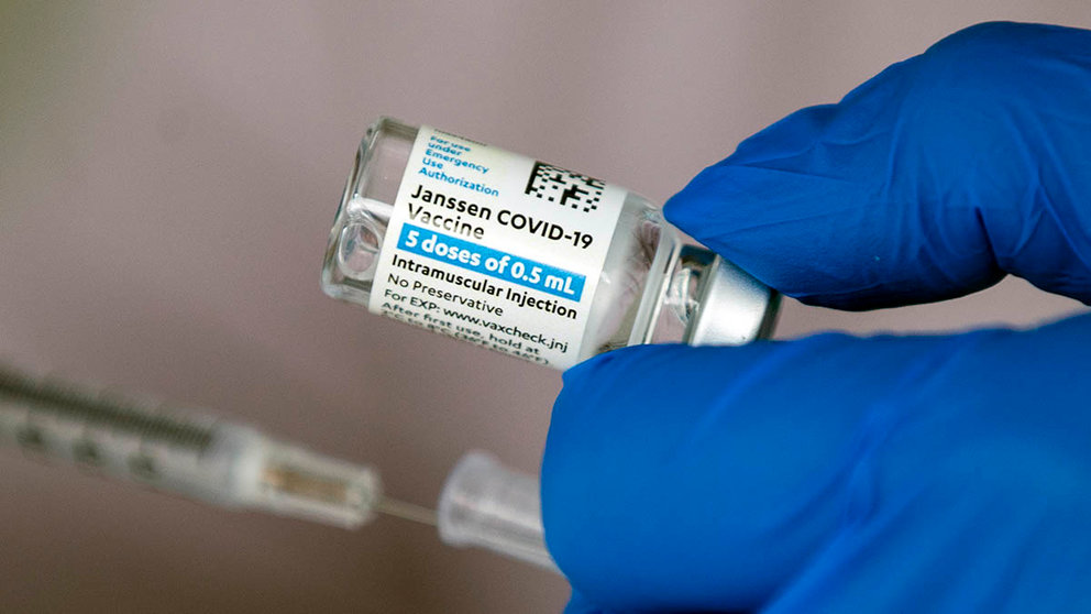 Dosis de la vacuna Janssen. EFE/Etienne Laurent