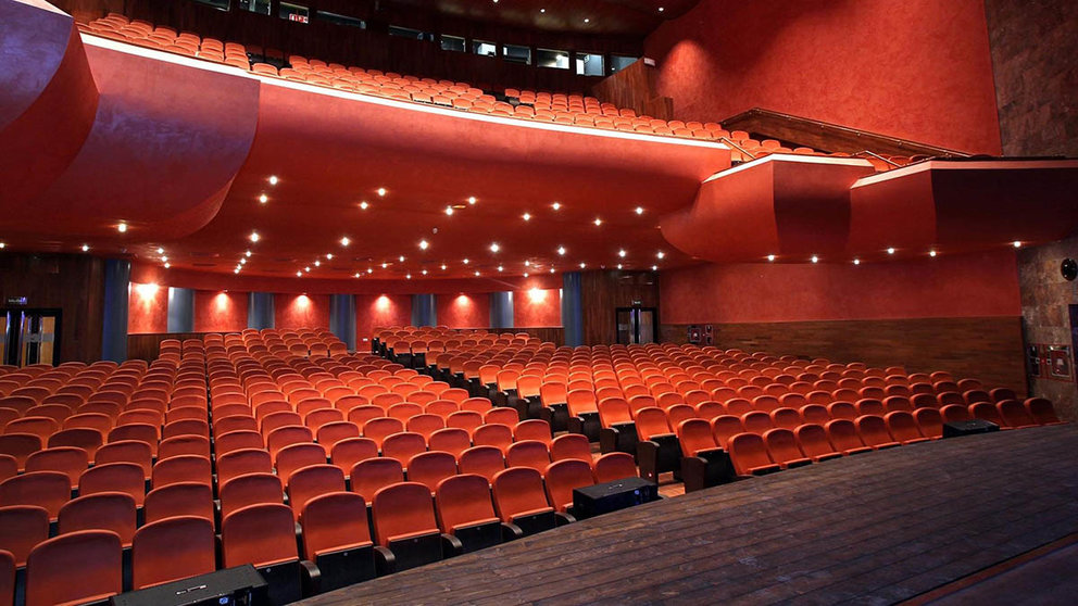 El teatro Gaztambide de Tudela, uno de los espacios escénicos de Navarra. GOBIERNO DE NAVARRA