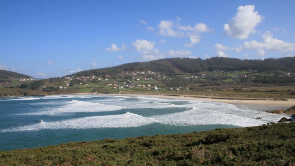 Playa de Pantín en Valdoviño (La Coruña). TURISMO GALICIA
