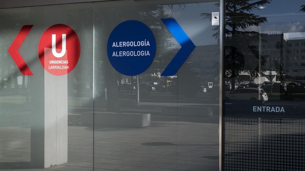 Servicio de Alergología. 3ª planta del edificio de Urgencias. Complejo Hospitalario de Navarra, Pamplona. - GOBIERNO DE NAVARRA