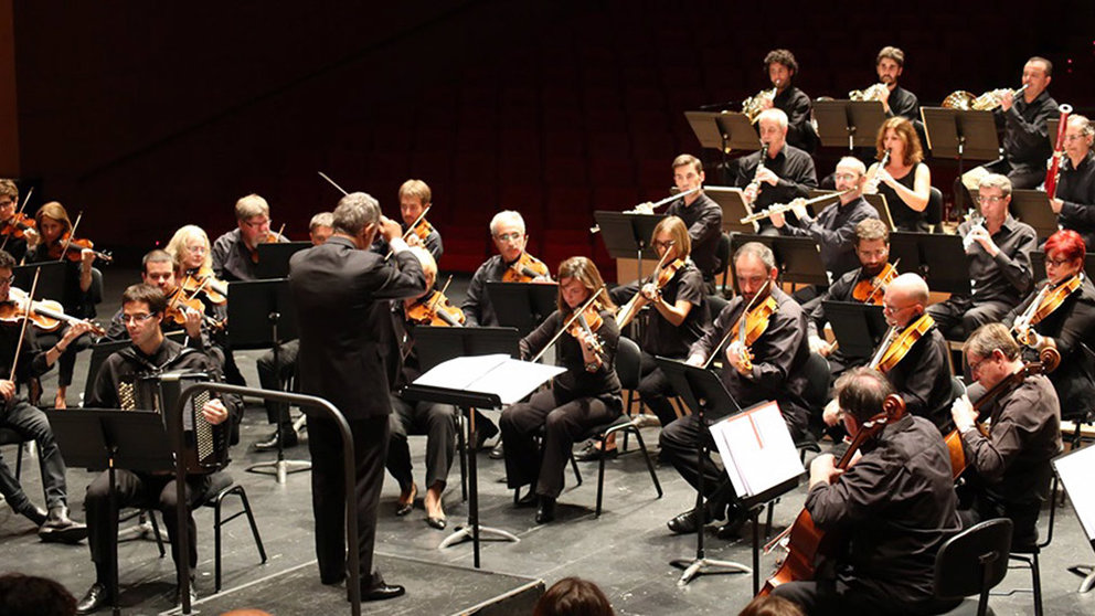 La Orquesta Sinfónica de Navarra. AYUNTAMIENTO DE PAMPLONA