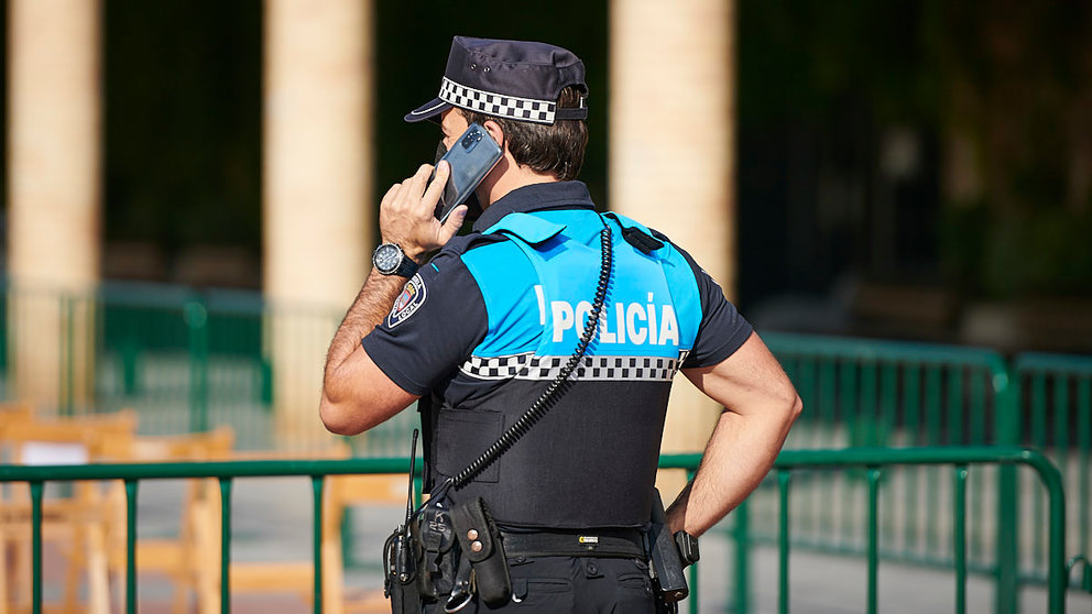 Policía Municipal de Tudela. PABLO LASAOSA