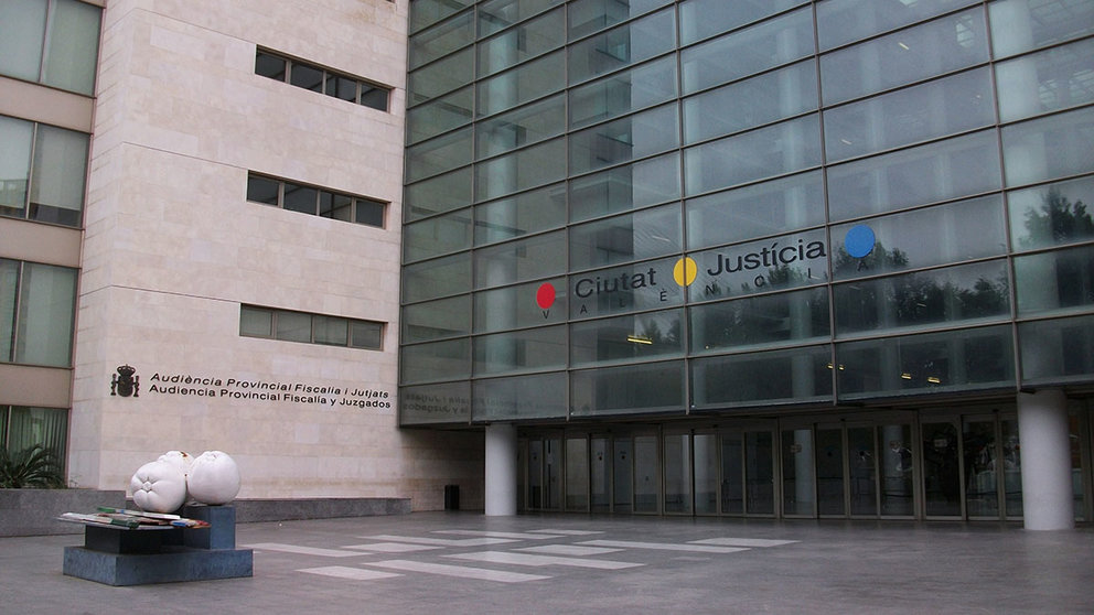 Imagen de la Audiencia Provincial de Valencia.