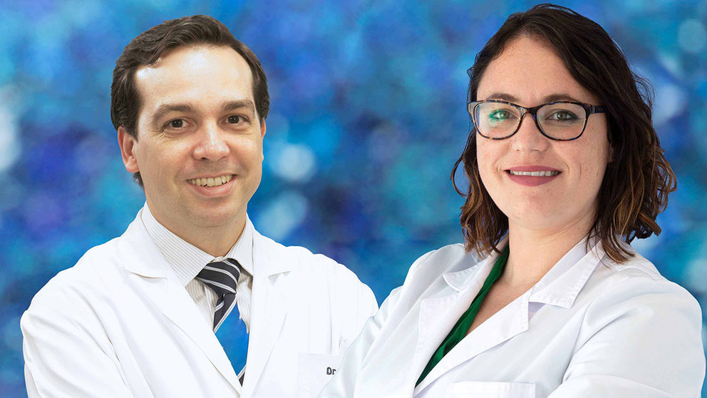 Dr. Mario Riverol y Dra. Ángela Milán, especialistas en Neurología de la Clínica Universidad de Navarra. UNAV