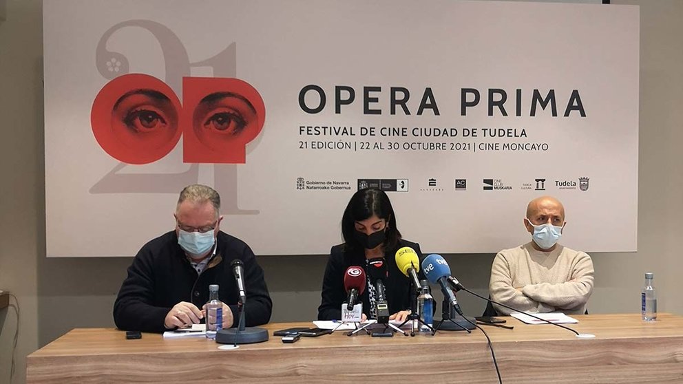 Presentación de la 21ª edición del Festival de Cine Ópera Prima de Tudela. CEDIDA