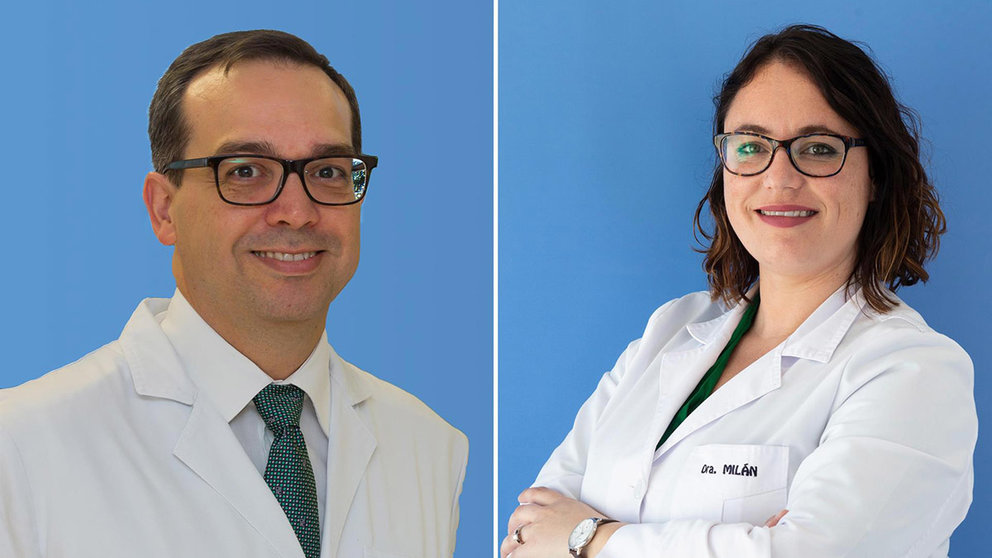 Dr. Mario Riverol y Dra. Ángela Milán, especialistas del Departamento de Neurología de la Clínica Universidad de Navarra - CLÍNICA UNIVERSIDAD DE NAVARRA