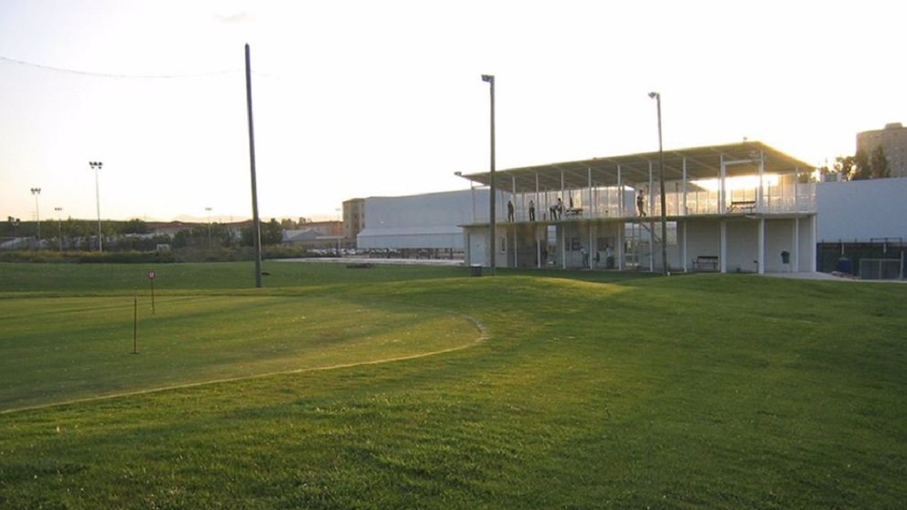 Imagen de las instalaciones de la UPNA para la práctica de golf - UPNA