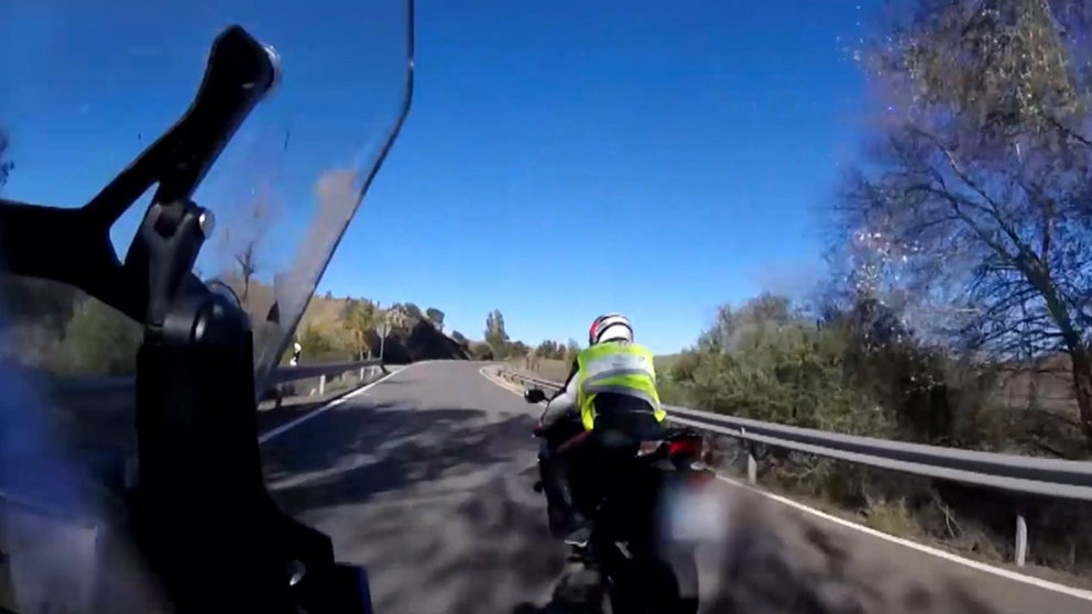 Investigado en Huelva un profesor de motocicleta por conducción temeraria mientras impartía sus cursos. GUARDIA CIVIL