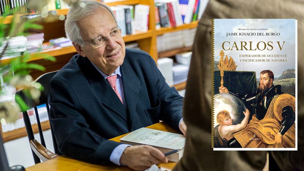 Jaime Ignacio del Burgo publica un libro sobre Carlos V.