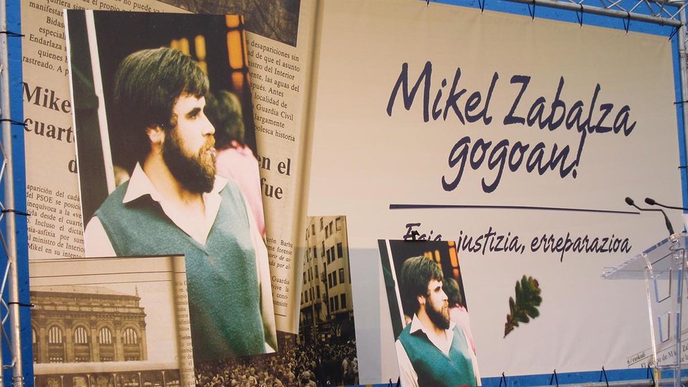 Homenaje a Mikel Zabalza - EUROPA PRESS - Archivo