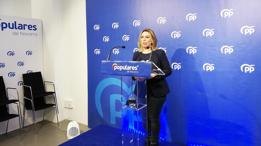 Amelia Salanueva, senadora del PPN. EUROPA PRESS