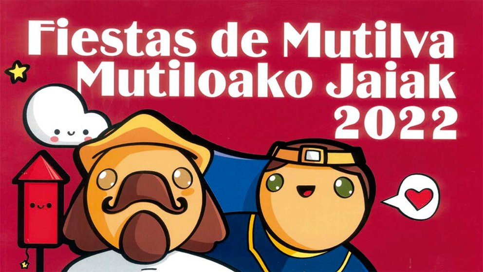 Cartel de fiestas de Mutilva. AYUNTAMIENTO DE MUTILVA