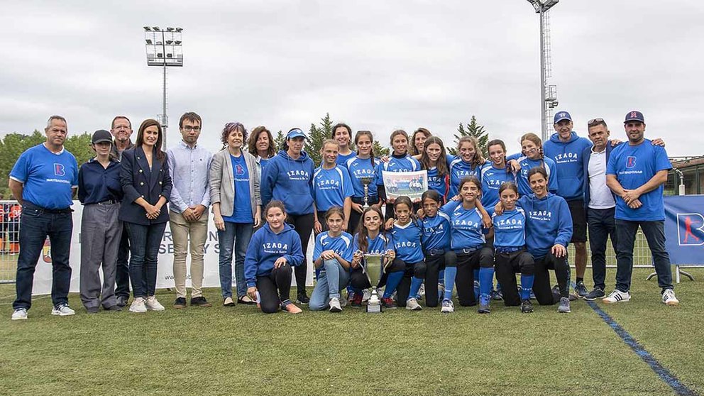 El CAD Izaga se proclama campeón del Campeonato de España Sub13 de Sófbol Femenino. FEDERACIÓN NAVARRA