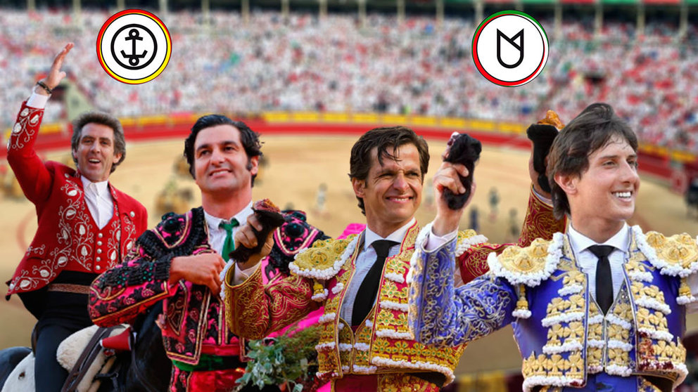 Pablo Hermoso de Mendoza, Morante de la Puebla, El Juli y Roca Rey formarán parte del cartel de la corrida del centenario de la plaza de toros de Pamplona el 7 de julio de 2022.