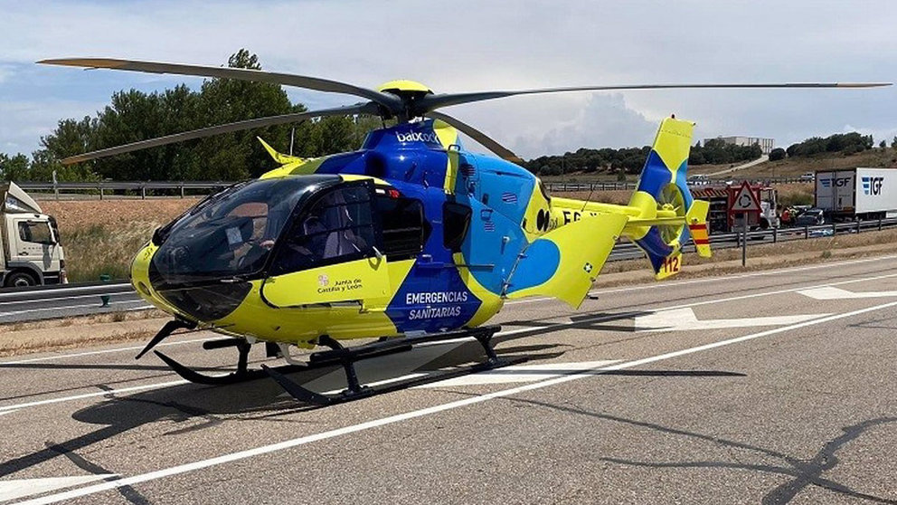 Helicóptero medicalizado.
SOCIEDAD CASTILLA Y LEÓN ESPAÑA EUROPA ÁVILA
JCYL