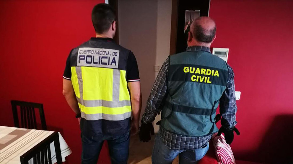 Operación contra el tráfico de drogas en Navarra (5) GUARDIA CIVIL