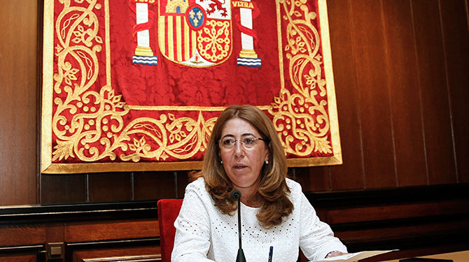 Carmen Alba, delegada del Gobierno en Navarra.