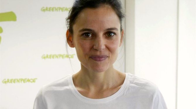 La actriz Elena Anaya en San Sebastían.
