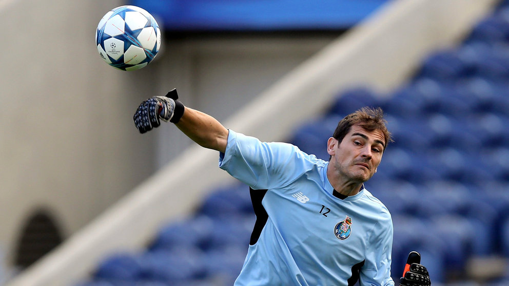 El portero internacional del Oporto Iker Casillas. EFE