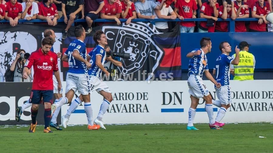 Osasuna-Alavés en el Sadar. Foto La Liga.es