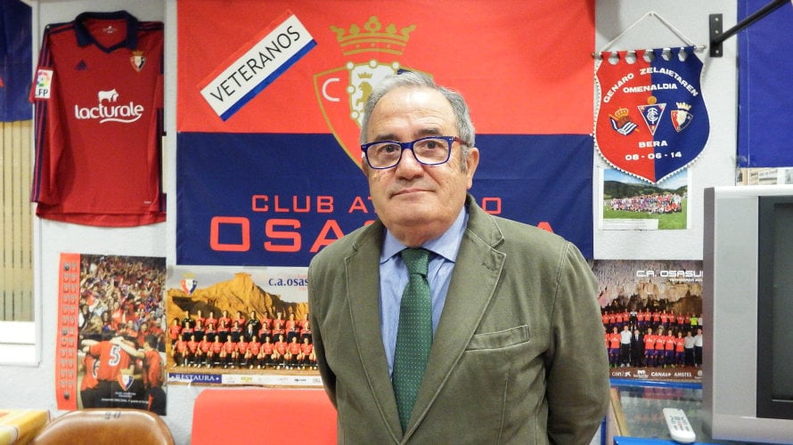 Luis Sabalza, presidente de Osasuna.