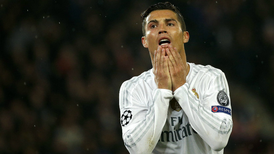 Cristiano Ronaldo no pudo marcar gol en París. EFE.