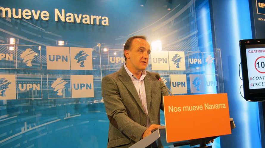 José Javier Esparza, presidente de UPN.