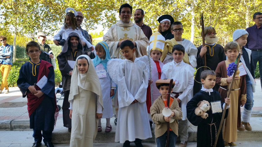 La Parroquia de la Inmaculada de Alcorcón celebrando 'Holywins'. /PARROQUIA INMACULADA