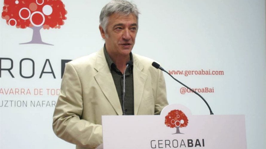 El cabeza de lista de Geroa Bai al Congreso de los Diputados, Koldo Martínez. /EP