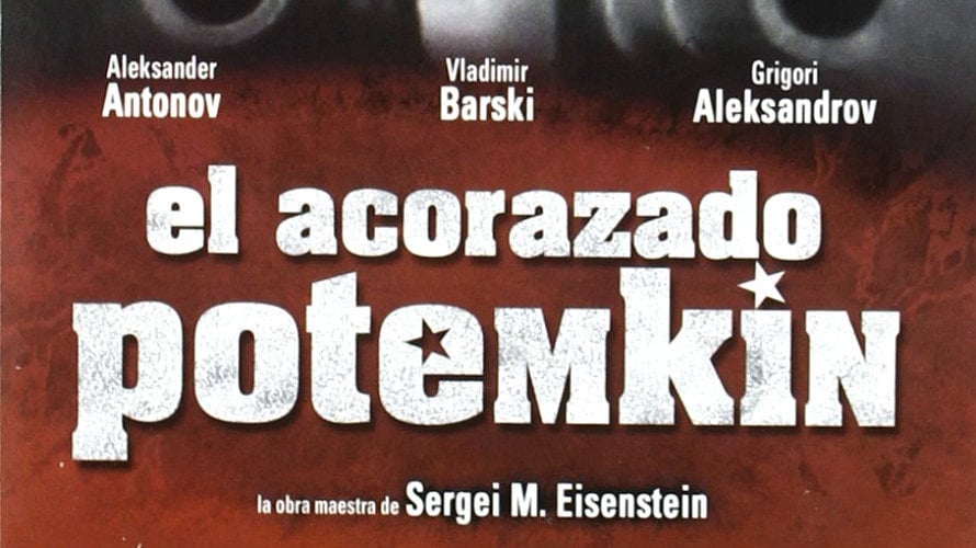 Cartel de la película 'El acorazado Potemkin'.
