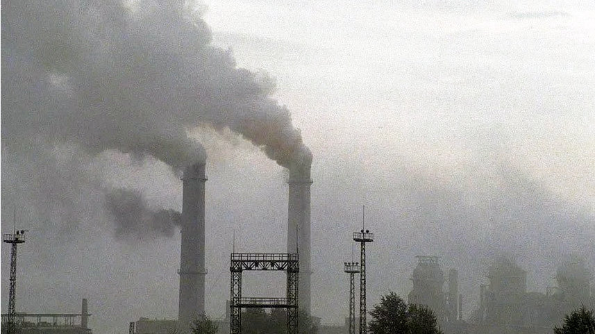 Imagen de contaminación. Cambio climático, ONU.