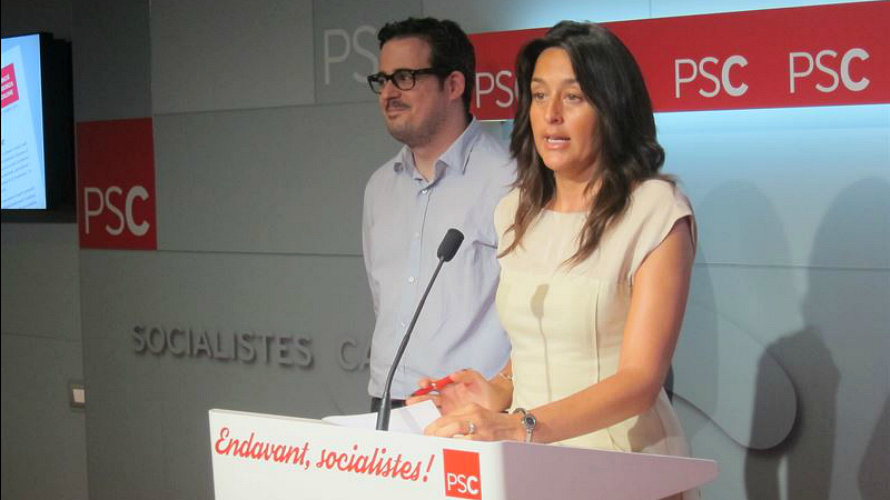 La portavoz del PSC, Esther Niubó. EP