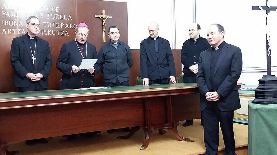 El sacerdote navarro Juan Carlos Elizalde será nombrado mañana por el Papa Francisco nuevo obispo de Vitoria