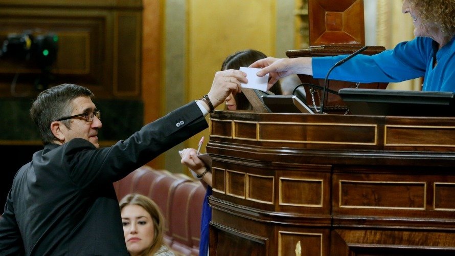 Patxi López, elegido presidente del Congreso. EFE.