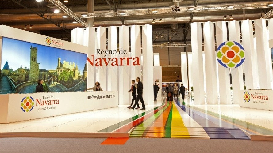 El stand de Navarra acogerá una veintena de presentaciones de productos y recursos turísticos.