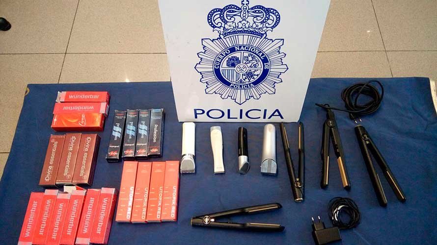 Cuatro detenidos por robos con violencia en comercios de Navarra.PN