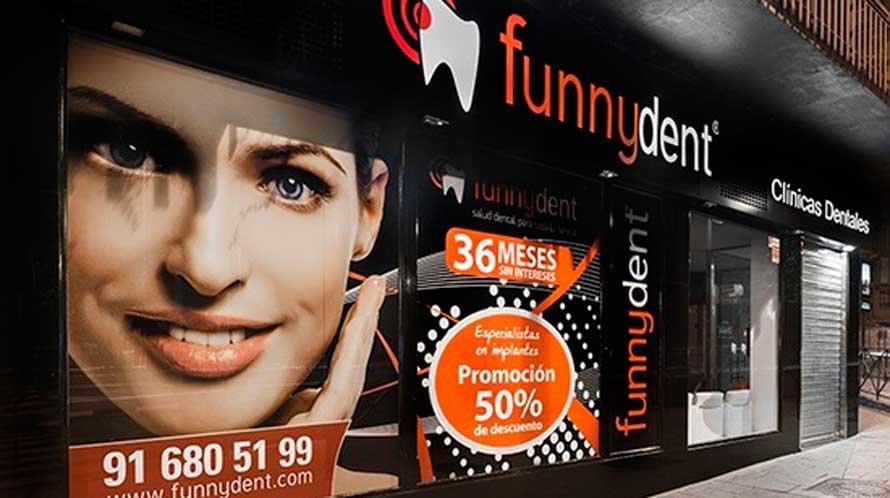 Una de las clínicas dentales de Funnydent, en Fuenlabrada.